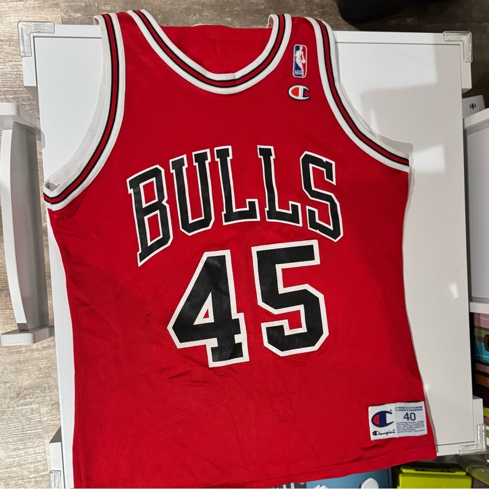Champion Vintage Bulls Jersey Jordan 45